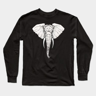 White Elephant Long Sleeve T-Shirt